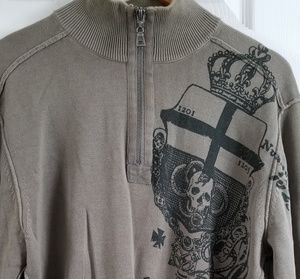 GUESS Turtleneck SKULL Sweater